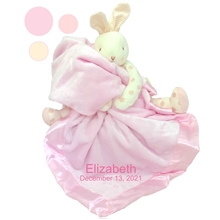 Hop Hop Bunny and Blanket Pink